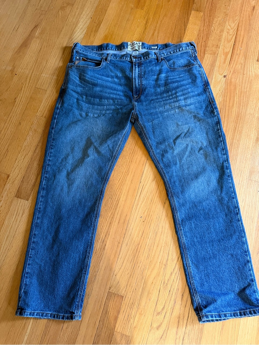 Ariat Men's M5 Straight Fit Straight Leg Jeans size 44 x 32